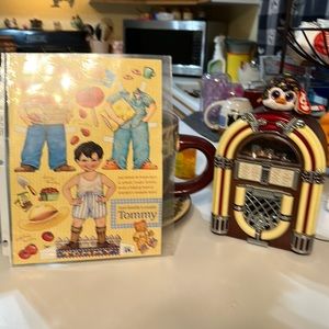 Vintage circa era 1990 paper boy doll